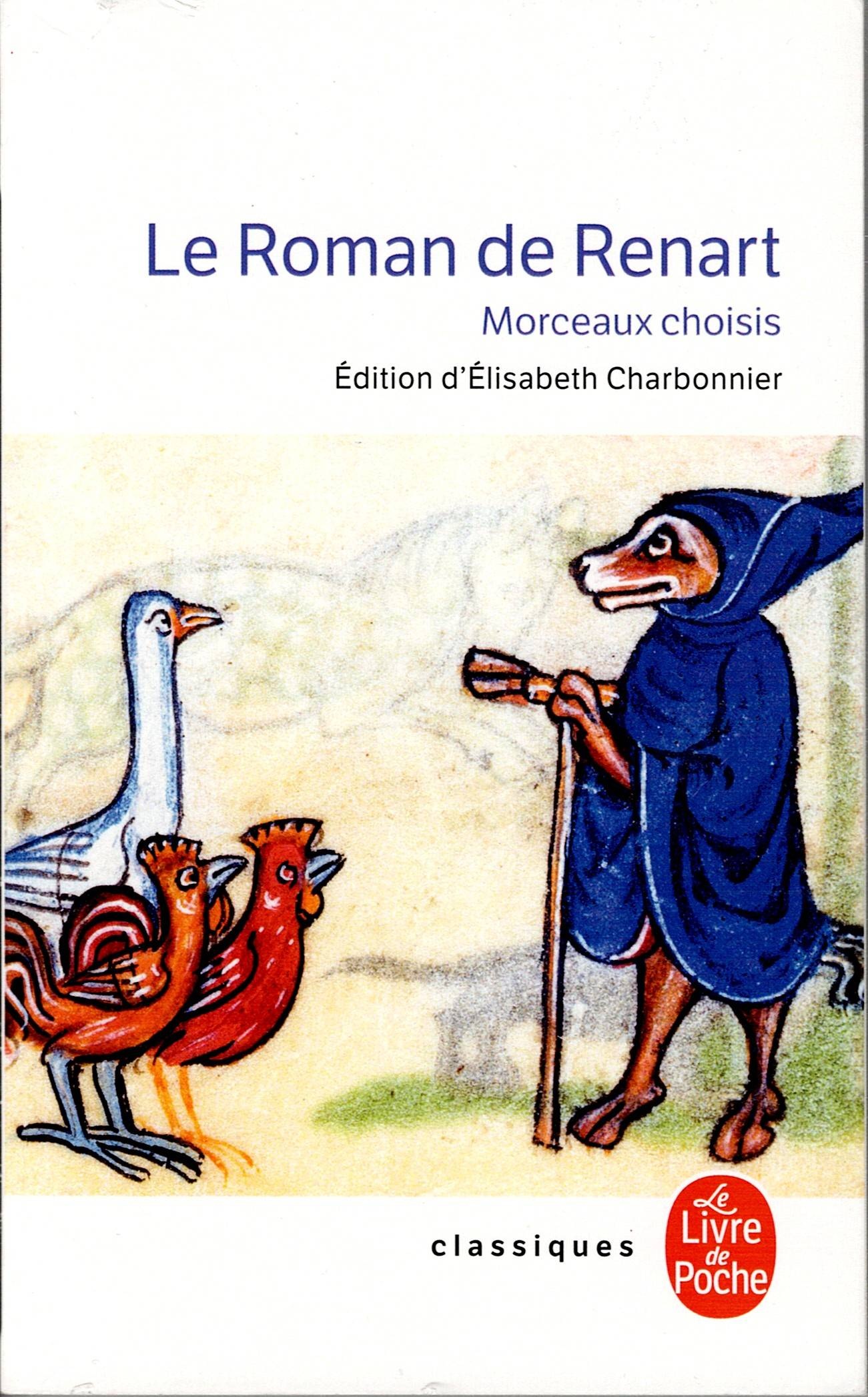 Couverture du roman de renart chez livres de poche classique